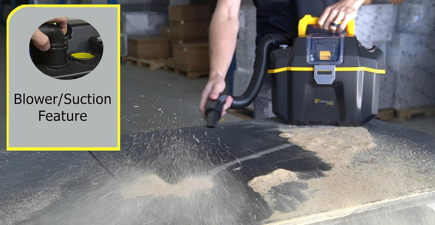 Prolux PLCTB Cordless Commercial Wet/Dry Tool & Travel Vacuum