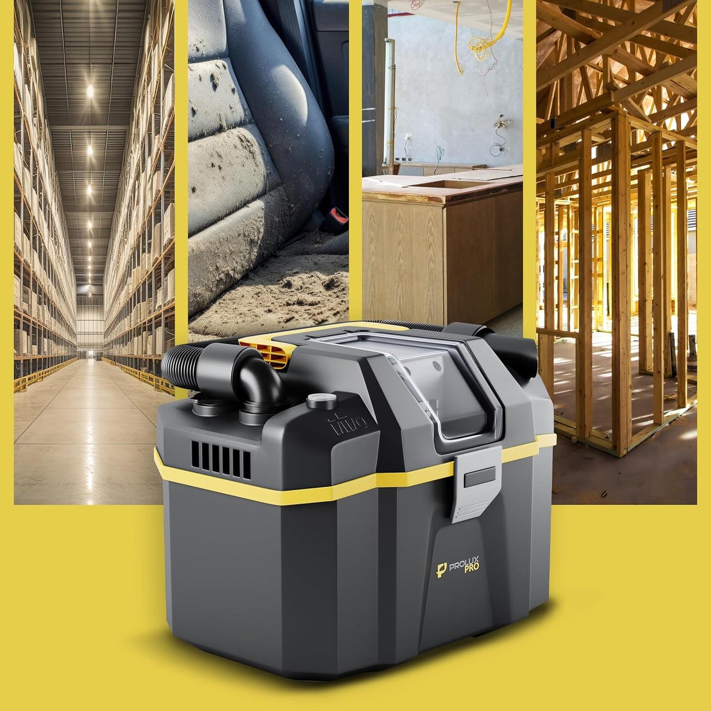 Prolux PLCTB Cordless Commercial Wet/Dry Tool & Travel Vacuum