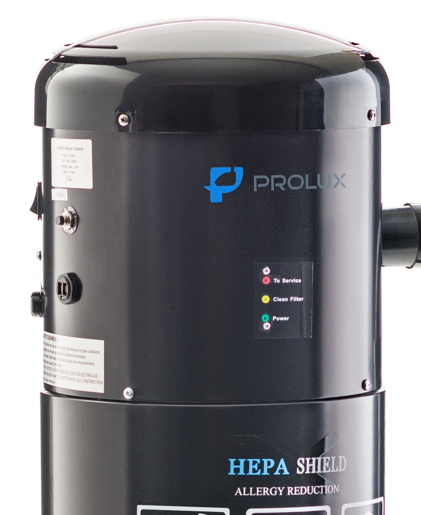 Prolux PLCCV12K Central Vacuum Power Unit with most powerful 2 speed motor and 25 Year Warranty!