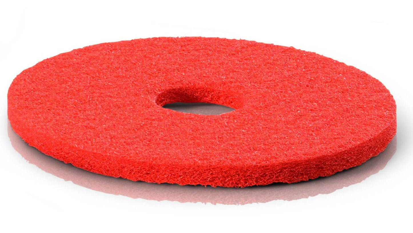 Prolux PLCC350D Cordless Commercial Buffer 14" Red Light Duty Floor Scrubbing Pads