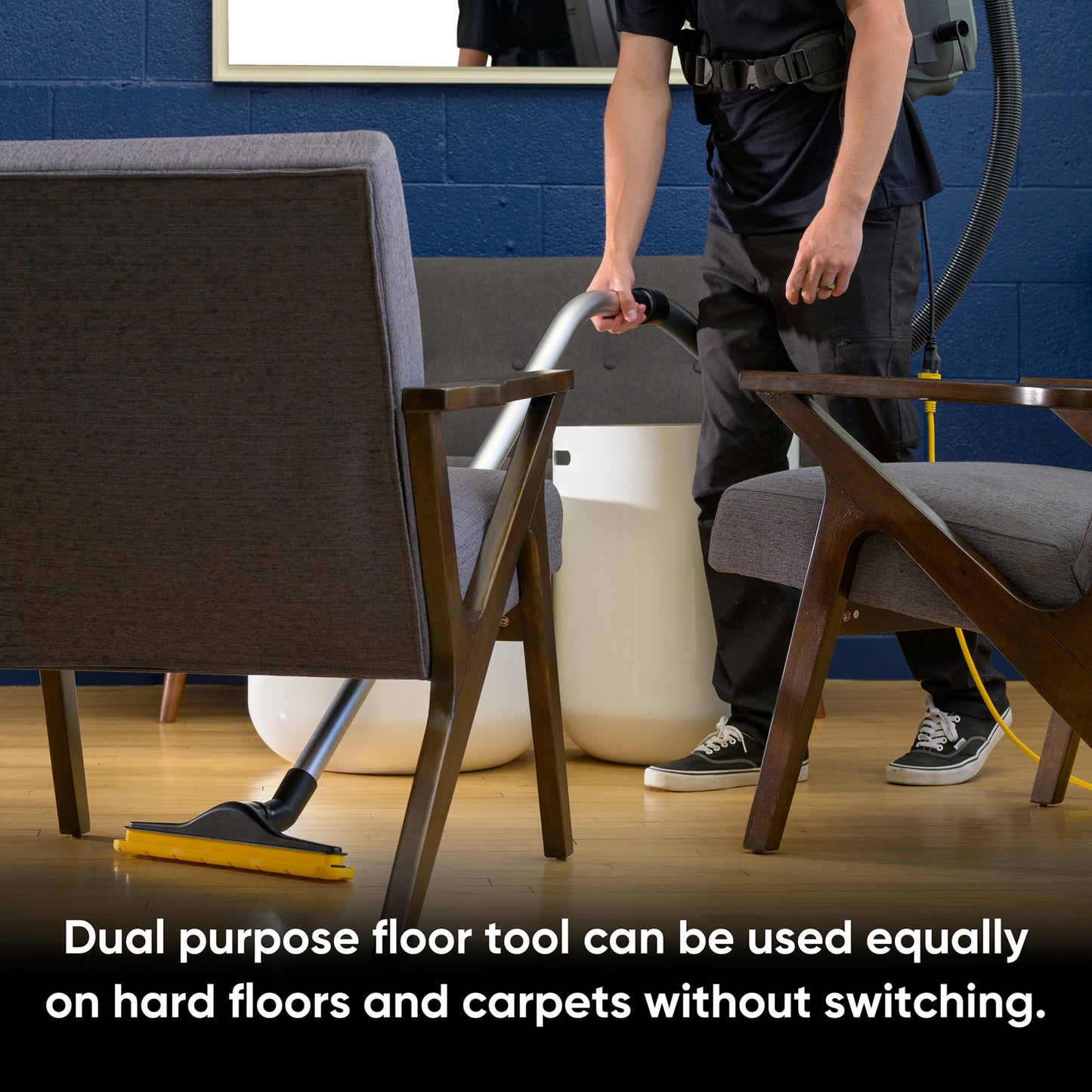 Prolux PLCX8P Pro Commercial Backpack Vacuum w/ Deluxe 1 1/2" Tool Kit