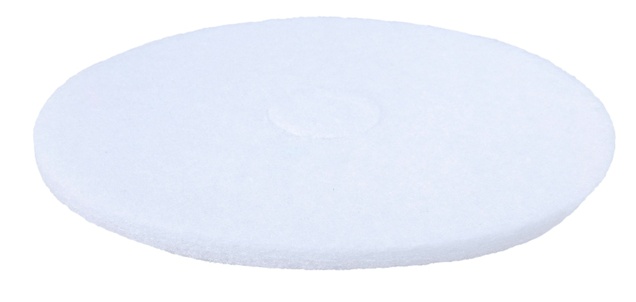 Prolux PLCC460S Cordless Commercial Buffer 18" White Pads - Light Duty Floor Scrubbing Pad