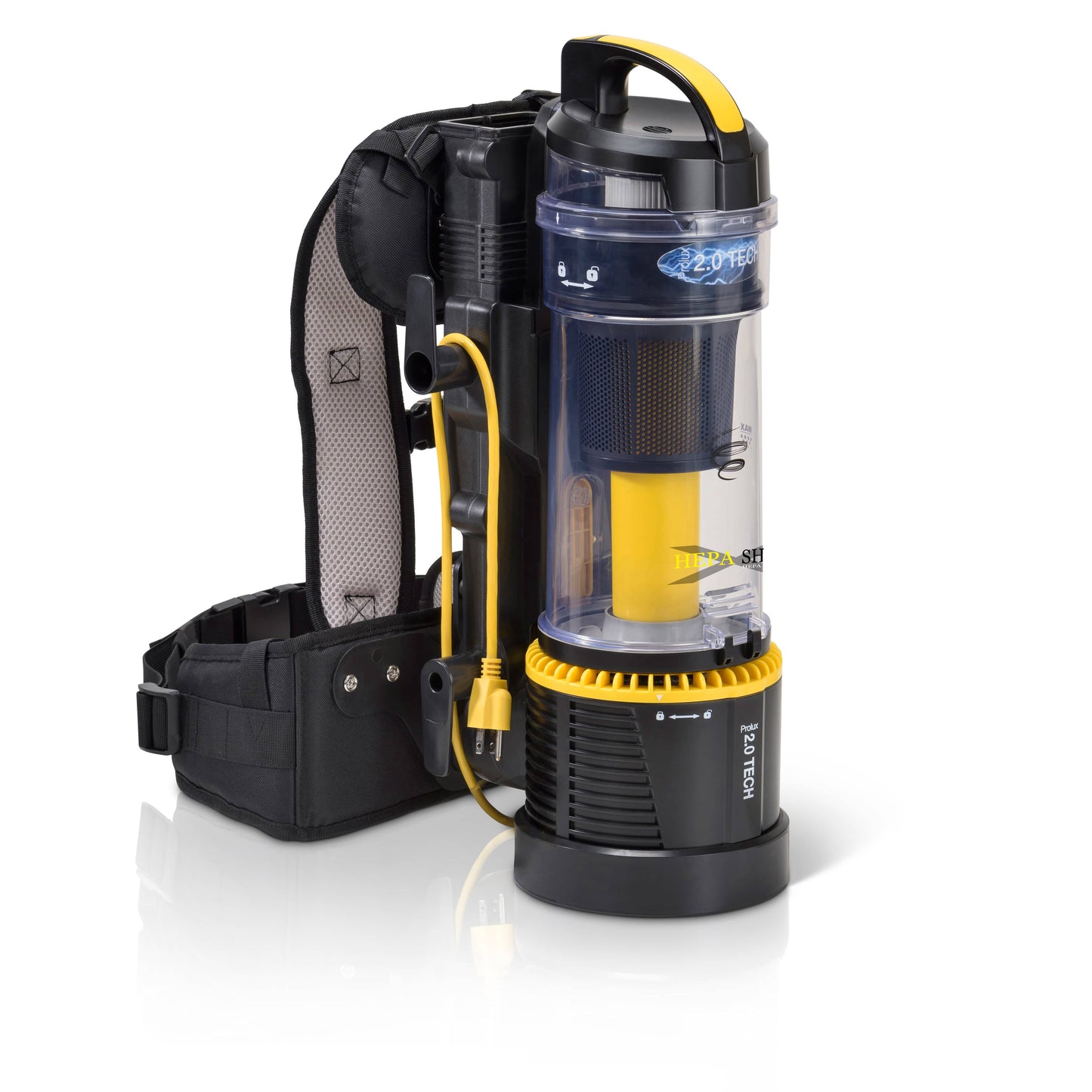 Prolux PLC2.0d Commercial Bagless Upright Backpack Vacuum Commercial Power Nozzle Kit