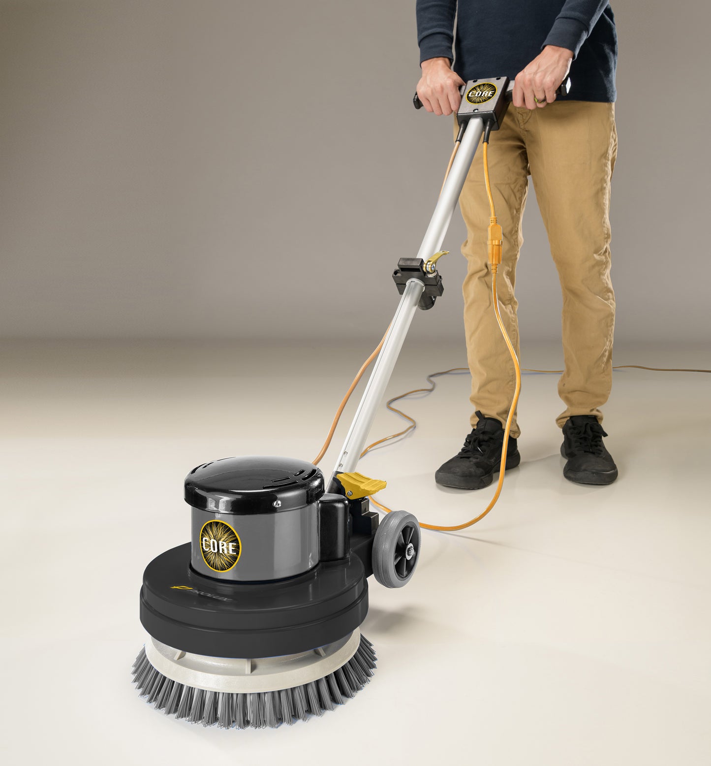 Prolux PLC13L 13" Heavy Duty Commercial Polisher Floor Buffer Machine Scrubber and 5 Pads