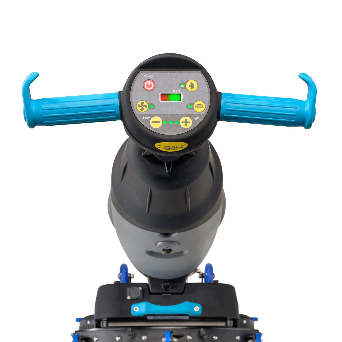 Prolux PLCC430BN Cordless Commercial Micro Dual Brush Floor Cleaner, Scrubber and Buffer