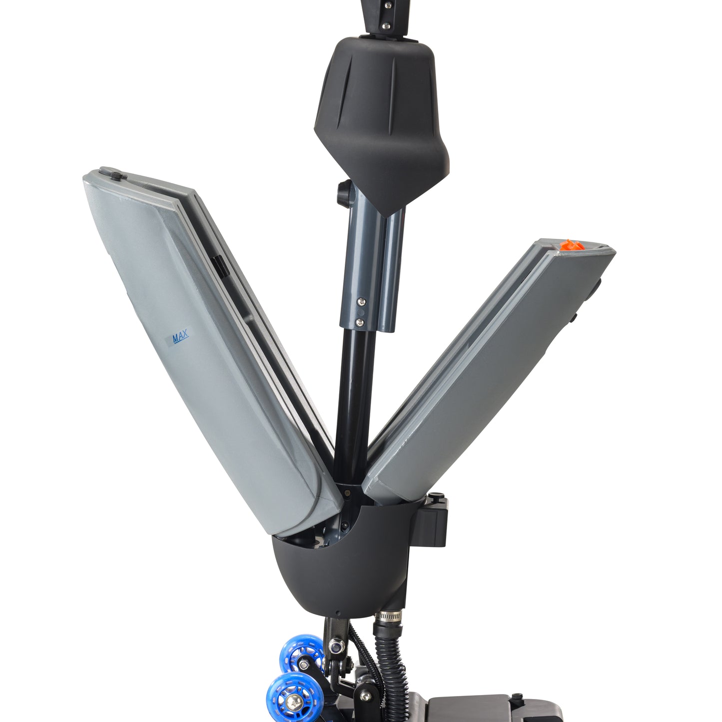 Prolux PLCC430BN Cordless Commercial Micro Dual Brush Floor Cleaner, Scrubber and Buffer