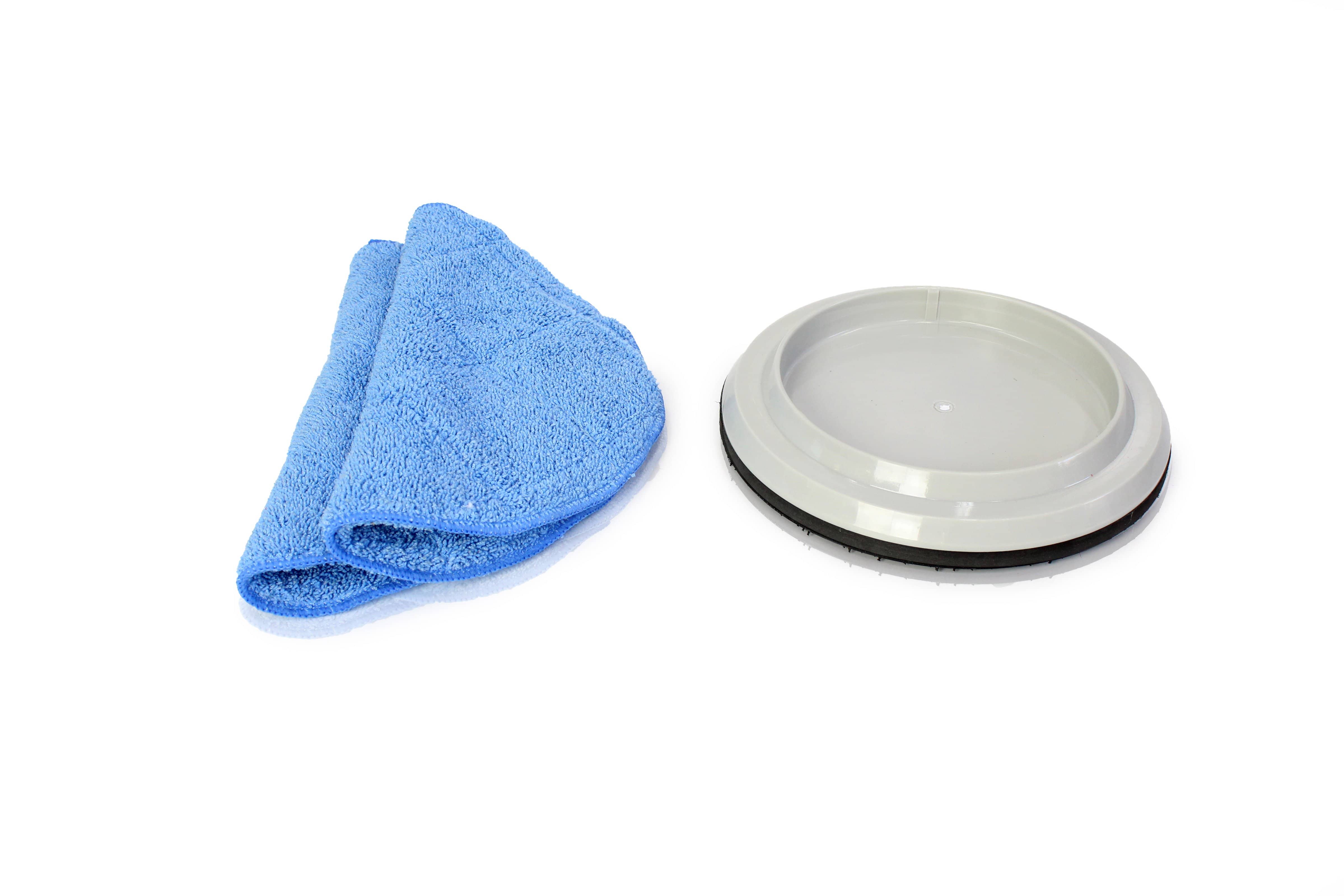 Two New 15" Mopping Pads and Pad Holder for the Prolux PLC15 Floor Buffer