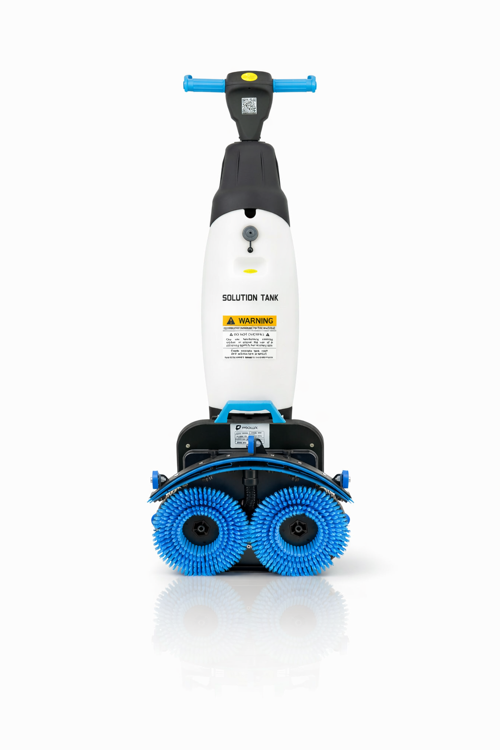 Prolux PLCC430BN Cordless Commercial Micro Dual Brush Floor Cleaner, Scrubber and Buffer