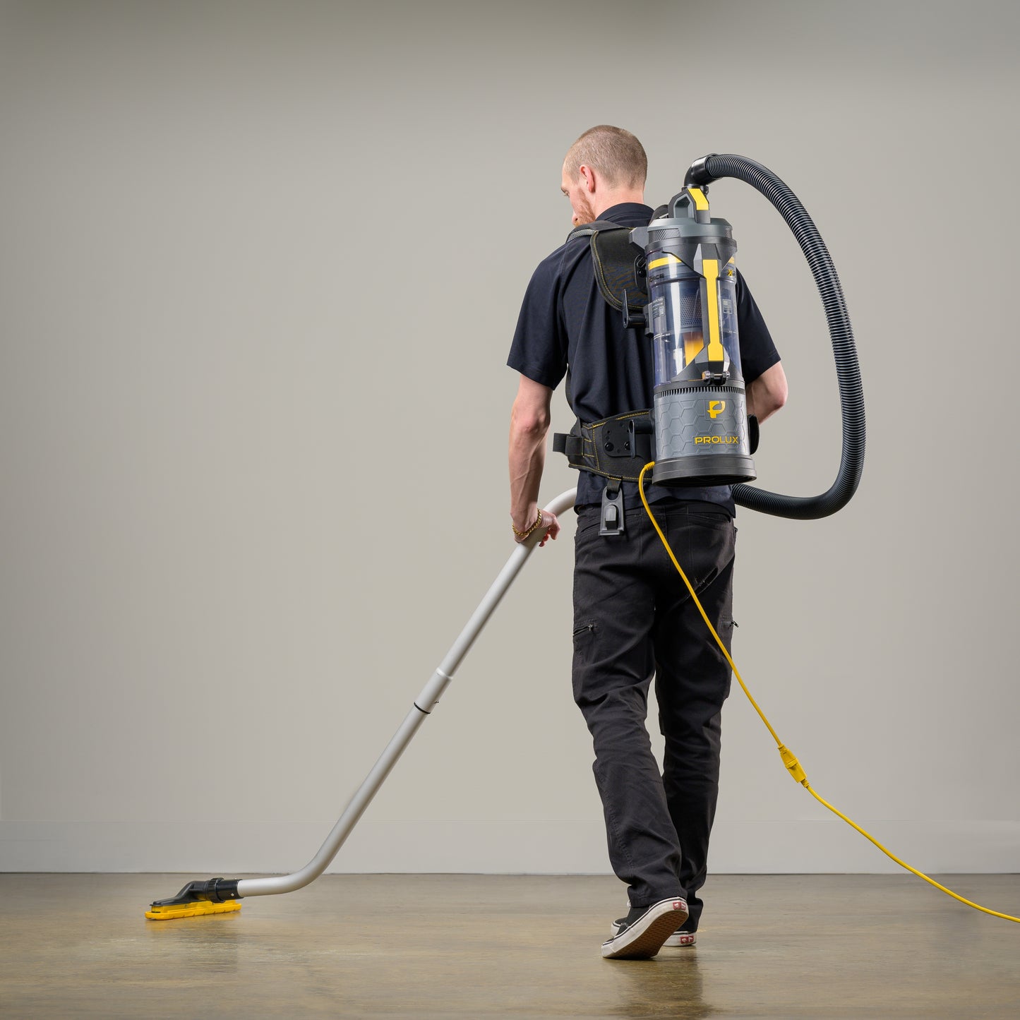 Prolux XForce Pro Lightweight Bagless Backpack Vacuum for Professional Cleaners and Businesses