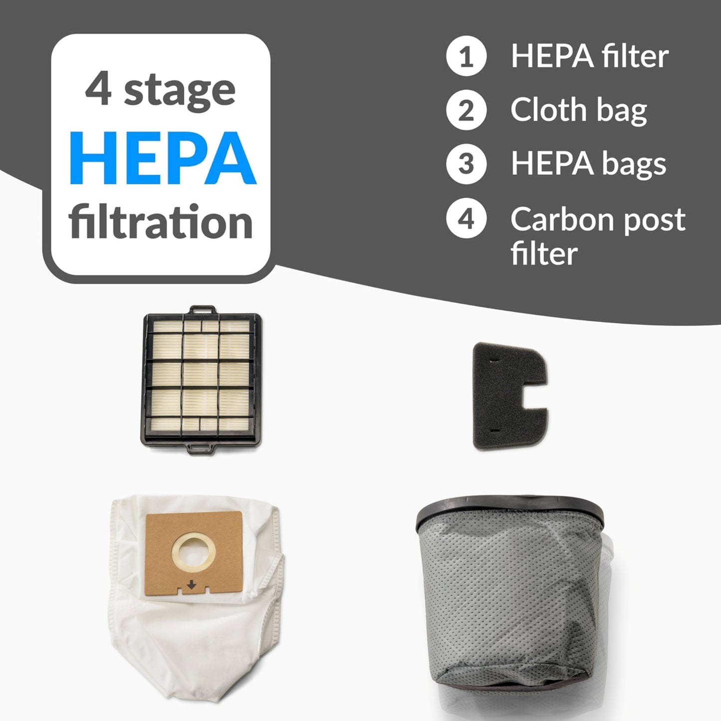 Prolux PLCX8P Pro Commercial Backpack Vacuum w/ Deluxe 1 1/2" Tool Kit