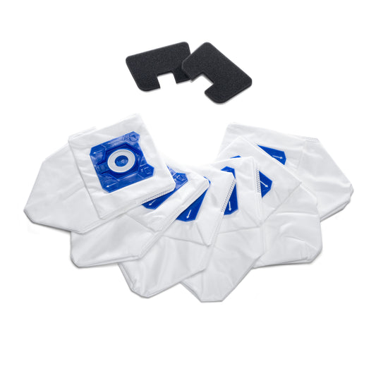 6pk of HEPA bags and 2 Post Motor Filters for the Prolux X8 Backpack Vacuum