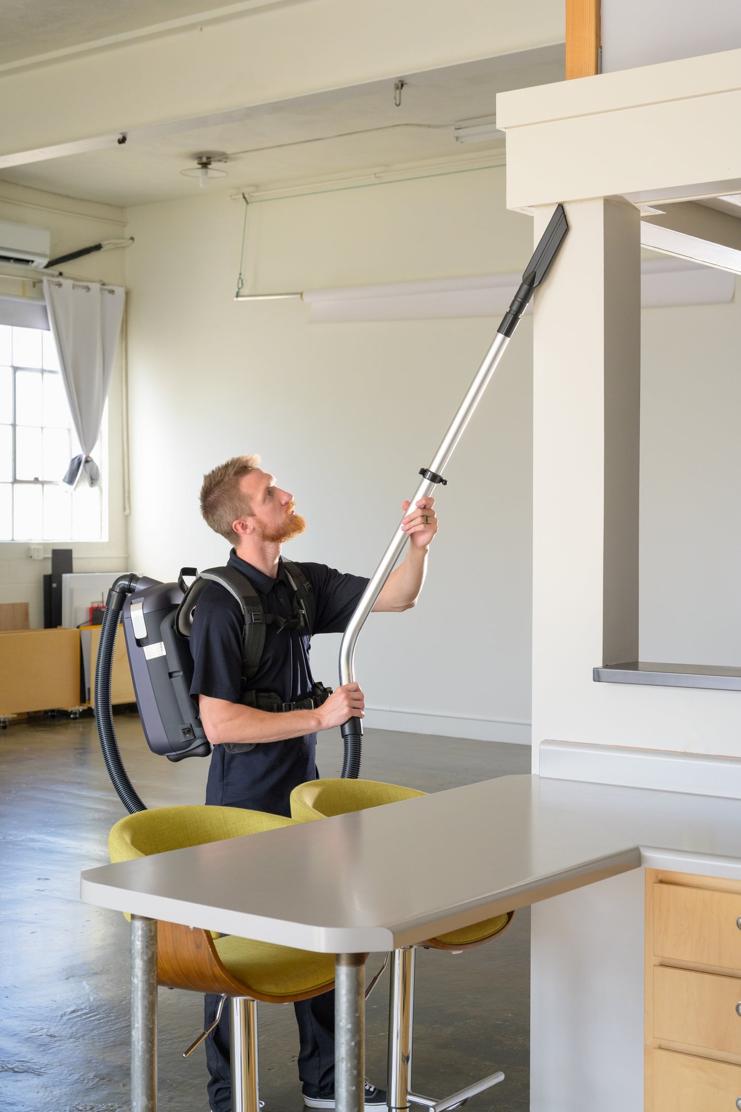 Prolux PLCX8P Pro Commercial Backpack Vacuum w/ Deluxe 1 1/2" Tool Kit